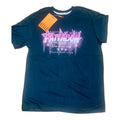T-shirt marine avec imprimé rose et blanc Made for Pattabon Star Shine Club