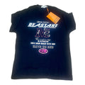 T-shirt marine avec imprimé BeastAhe Spiritual et monogramme M rose